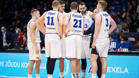 Eesti korvpallikoondis pidi tunnistama Leedu selget paremust