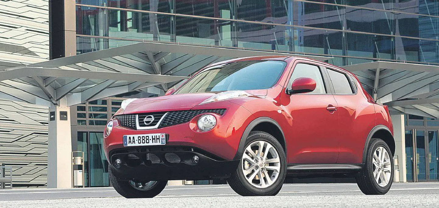 Nissan Juke — это автомобиль, глядя на который сразу понимаешь, что он кидает вызов классическому автомобильному дизайну, причем это касается не только внешнего вида, но и салона.