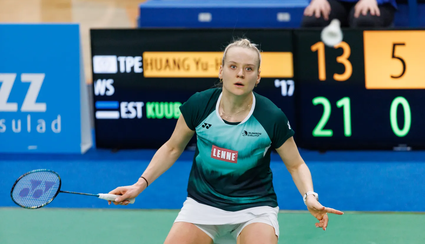 Eesti esireket Kristin Kuuba teenis kindla võidu.