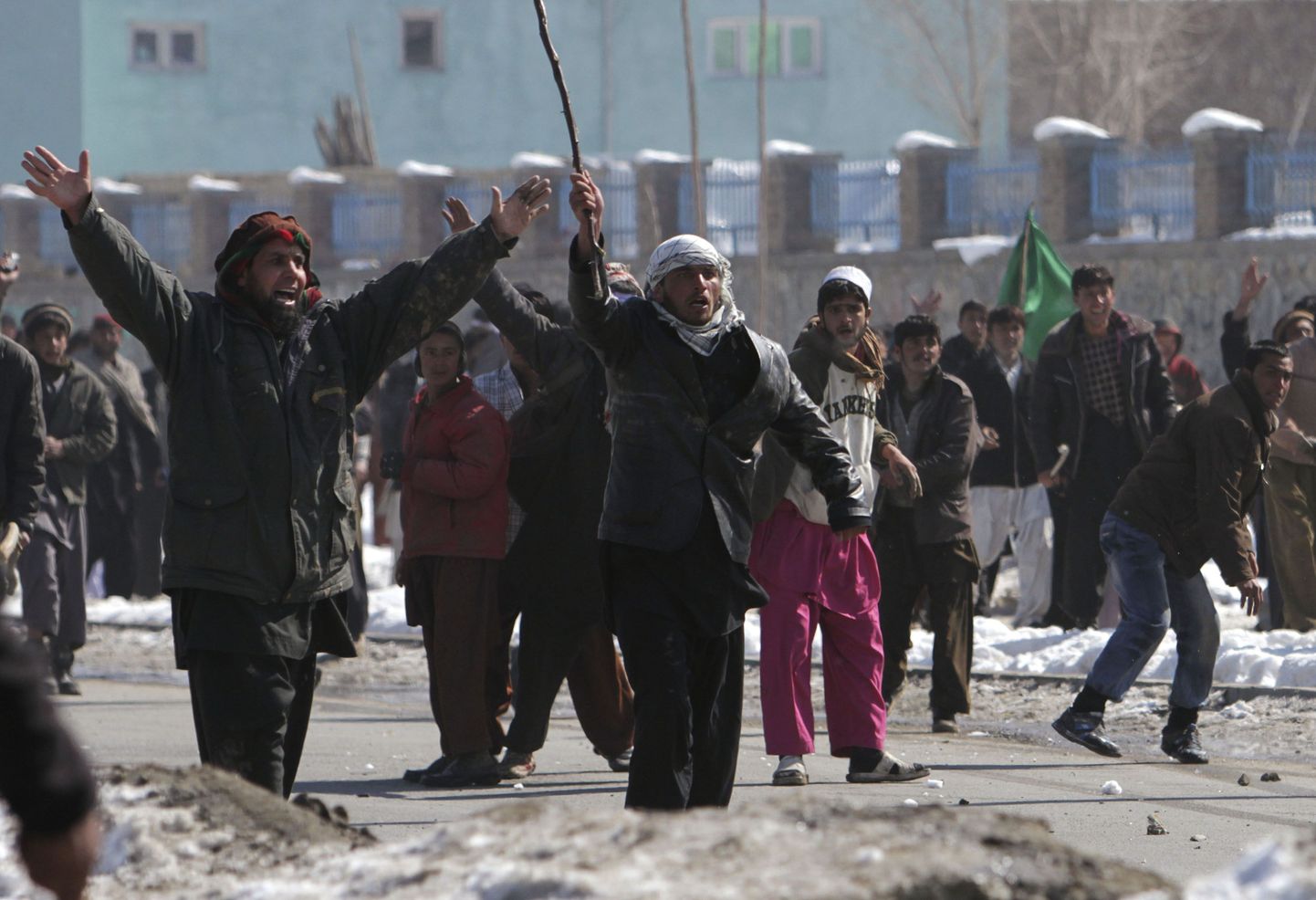 Meeleavaldajad Kabulis.