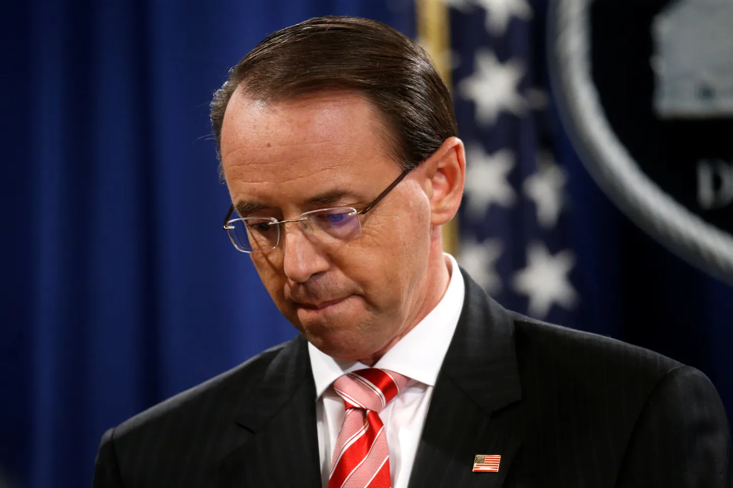USA asejustiitsminister Rod Rosenstein.