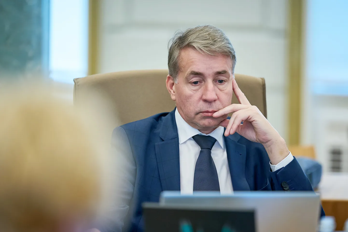 Labklājības ministrs Uldis Augulis.