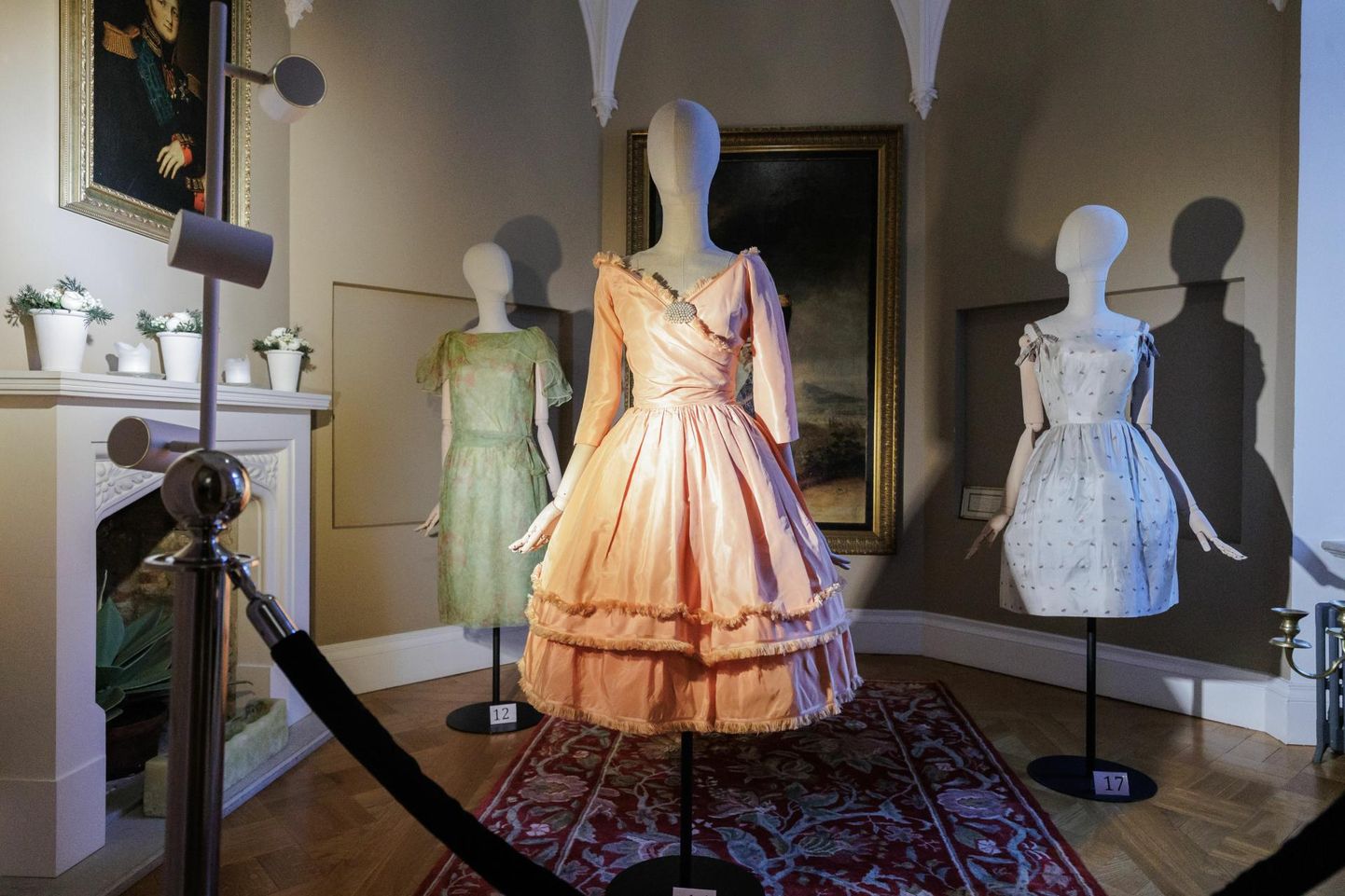Christian Dior «The Elegancy of Dior Women» näitus Keila-Joa lossis.
