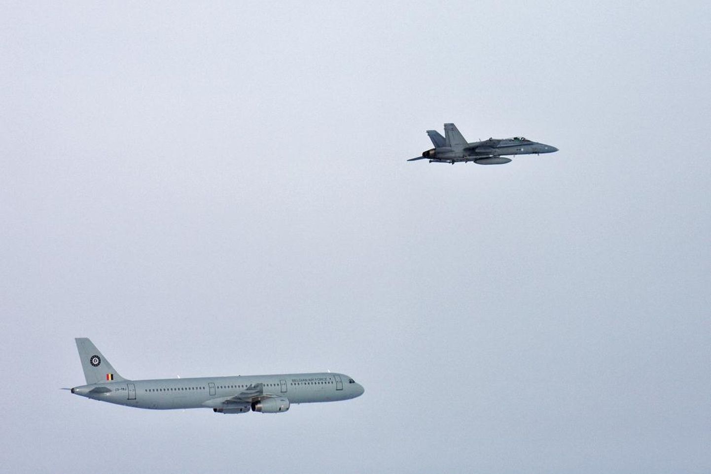 Airbus ja Soome F-18. 