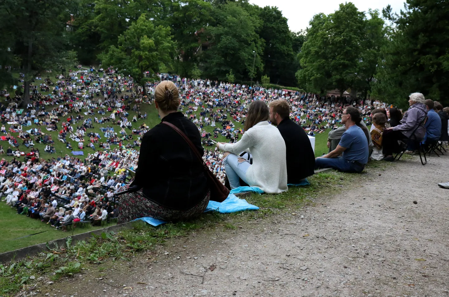 Vanemuise sümfooniaorkestri kontsert Kassitoome orus.