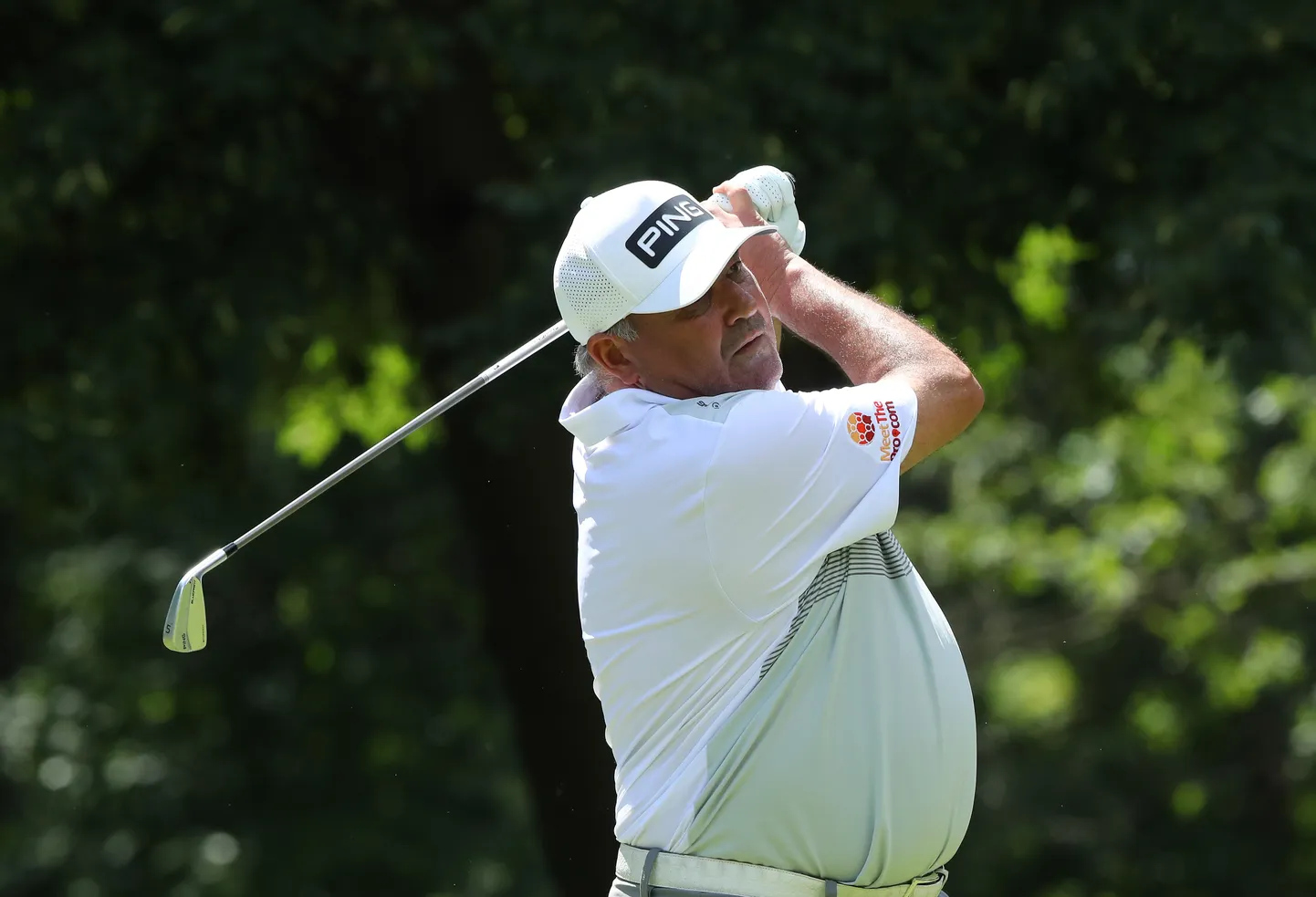 Argentina golfitäht Angel Cabrera eelmise aasta suvel Michiganis kätt proovimas