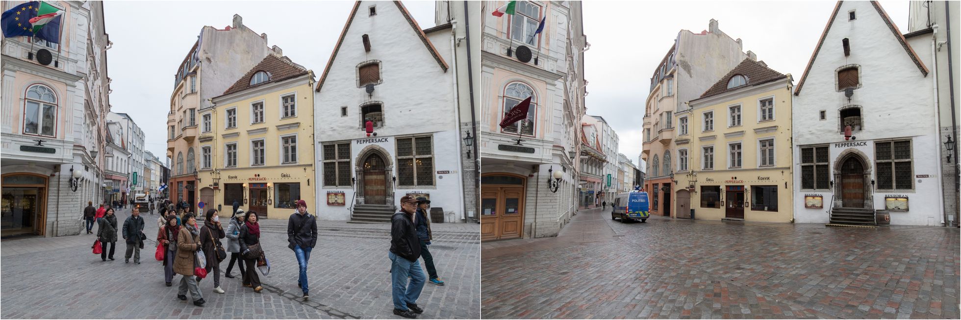 Koroonaviirus: Tallinn enne ja nüüd