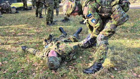 Viru maleva maakaitsekompaniil oli Rutjal tegus nädalavahetus