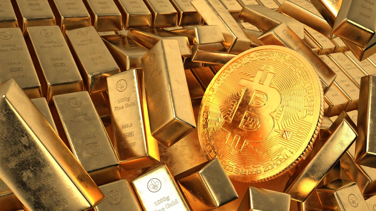Goldman Sachs prognoosib, et kuld ületab pikemas perspektiivis bitcoini.