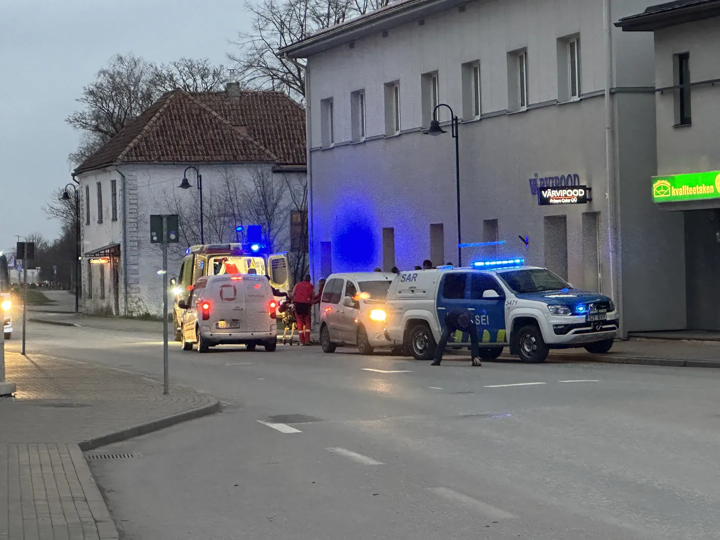Avarii 02.12 hommikul Kuressaares
