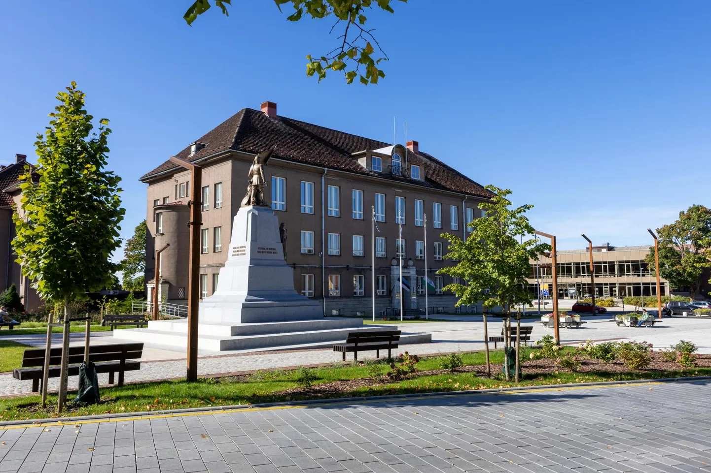 Viljandis asub sotsiaalkindlustusamet aadressil Vabaduse plats 2.