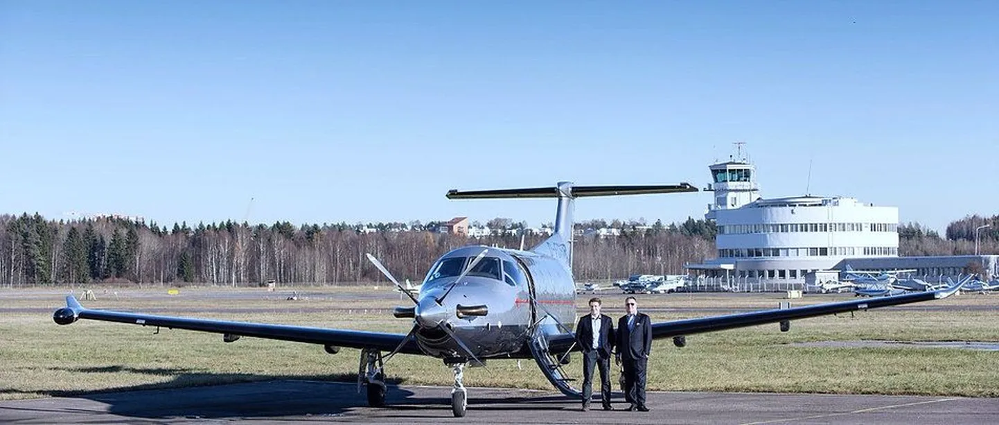 Go! Aviationi lennuk Pilatus PC-12 NG.