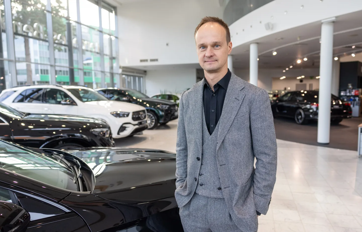 Veho sõiduautode ärivaldkonna juht Keijo Kaasik.