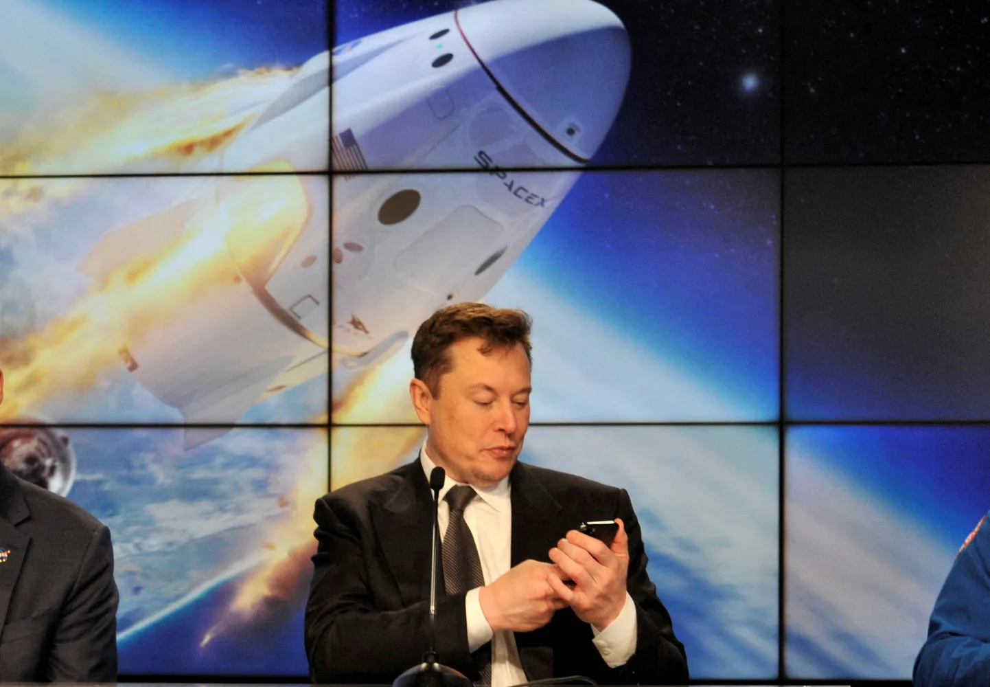 Miljardär Elon Musk.