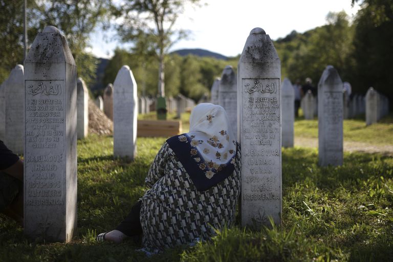 Srebrenica kalmistu.