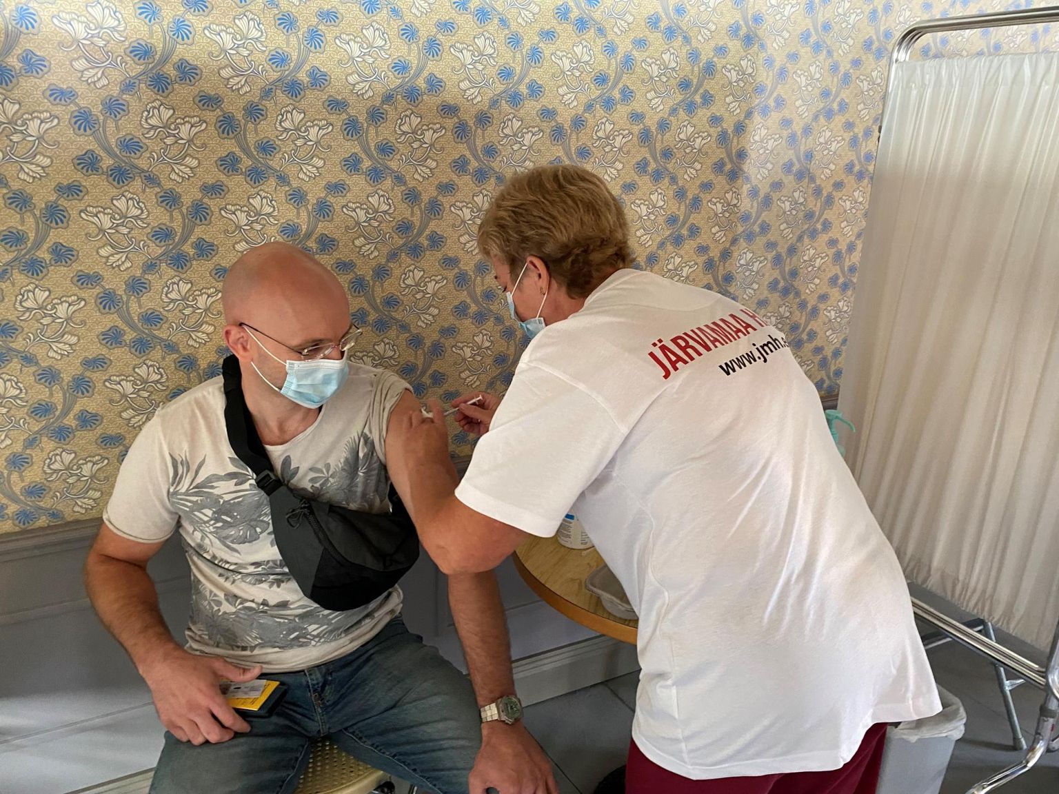 Vaktsineerimine Paides FOTO: Tiit Reinberg