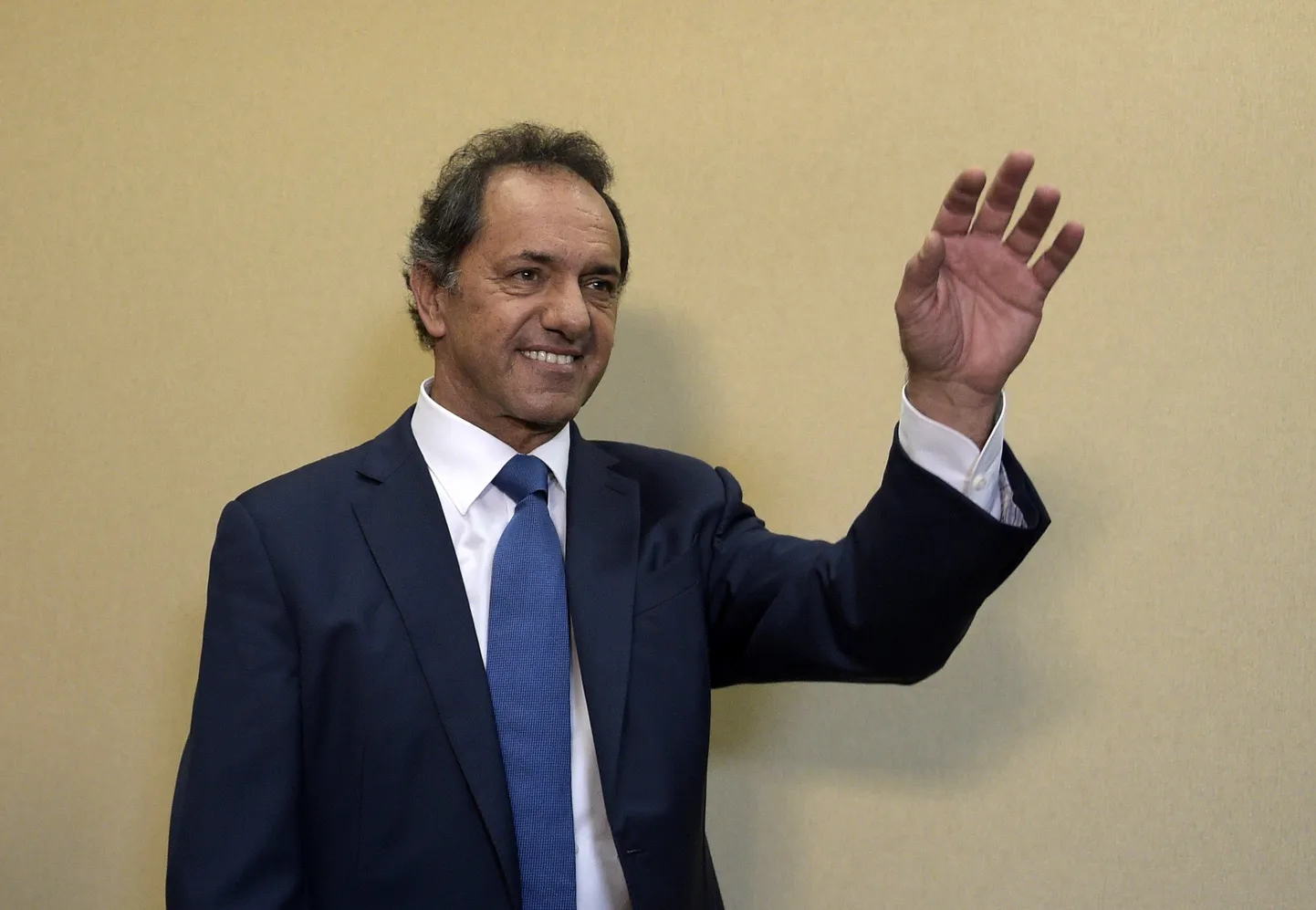 Buenos Airese vasakpoolne provintsikuberner Daniel Scioli.