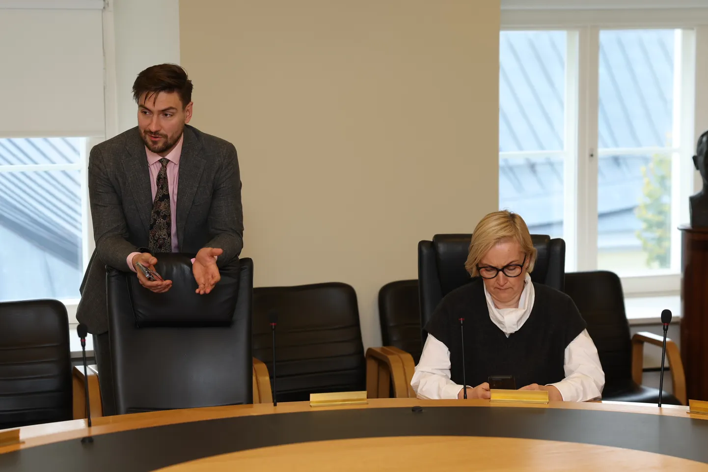 Hendrik Terras ja Kristina Kallas.