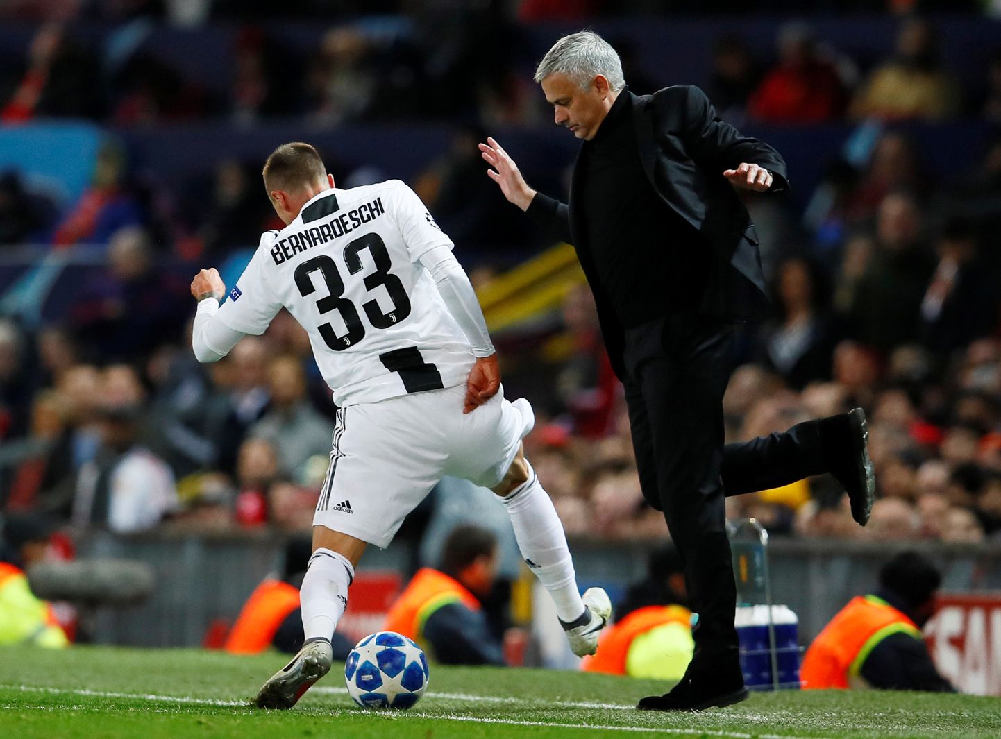 Jose Mourinho kiitis Juventuse mängijaid ja klubi ambitsioone.