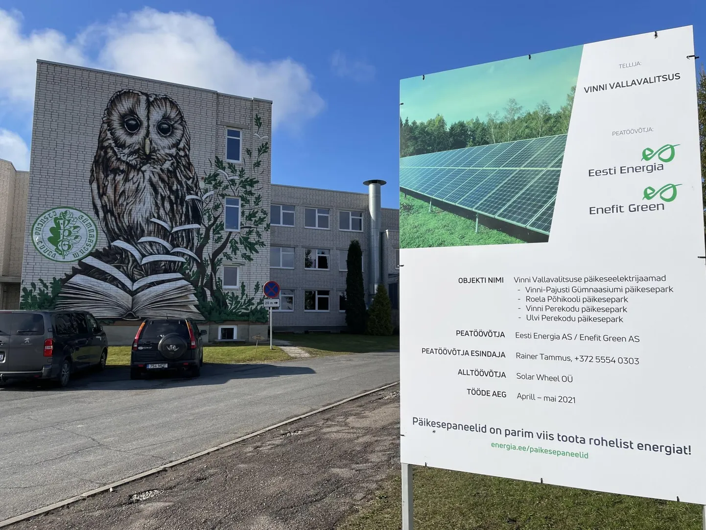 Vinni vald rajab neli päikeseparki.
