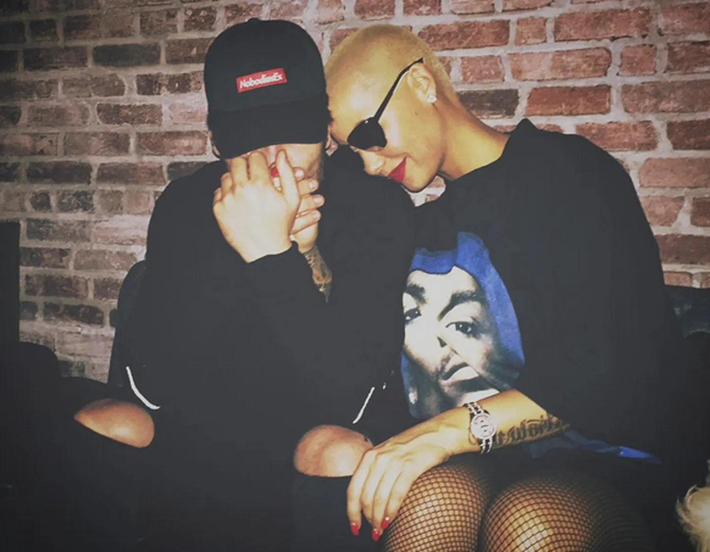 Valentin Chmerkovskiy ja Amber Rose