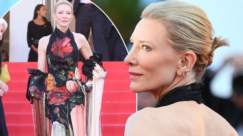DIENAS KLEITA: ⟩ Kannu elegantākais tēls? Keita Blanšeta apbur Givenchy couture kleitā