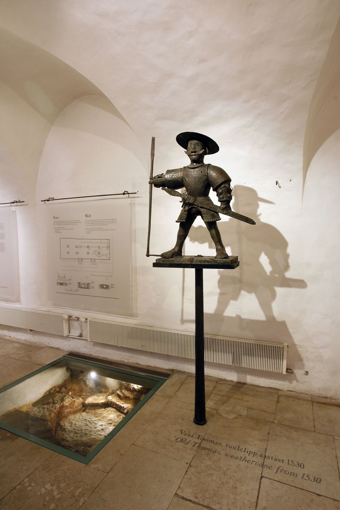 Старый Тоомас — один из самых узнаваемых символов и стражник города Таллин.