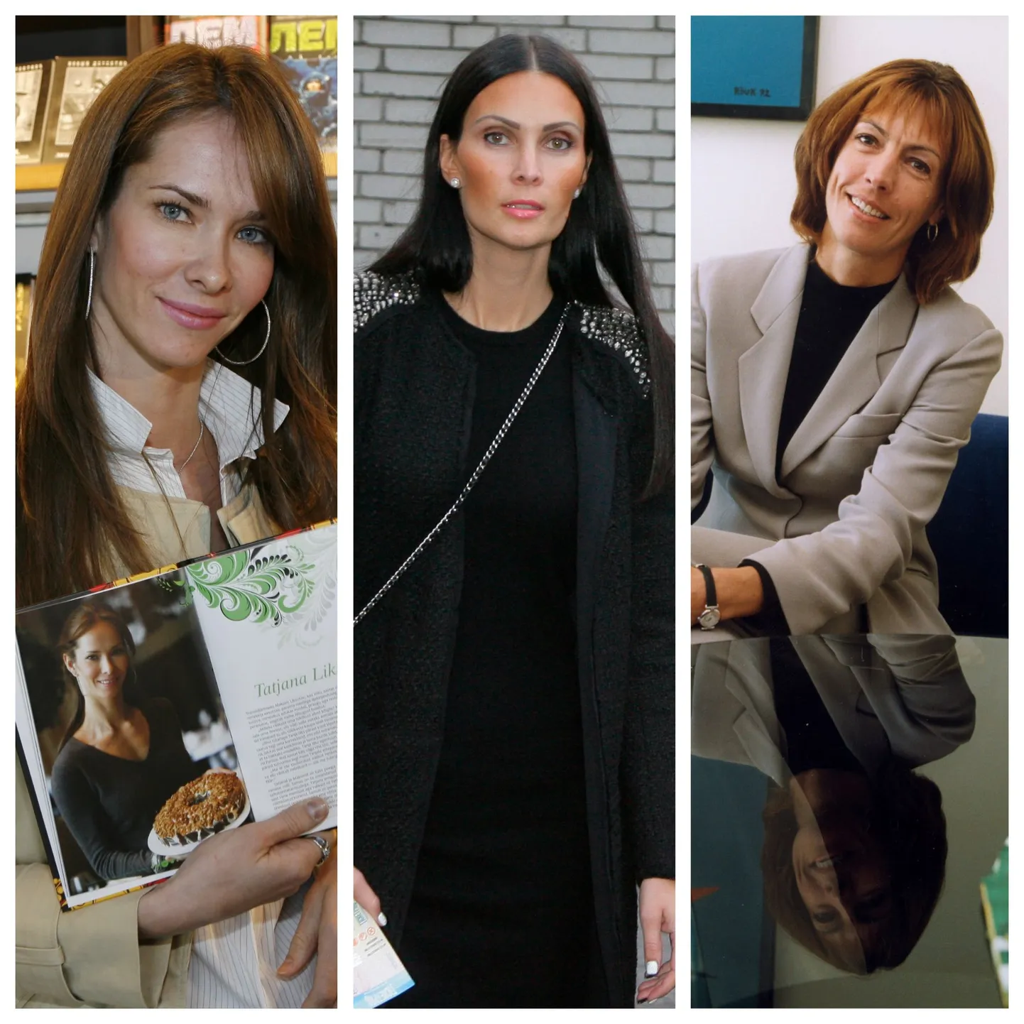 Meie rikkaima naised Tatjana Liksutova (vasakul), Mari Tool (keskel) ja Tiina Mõis (paremal).