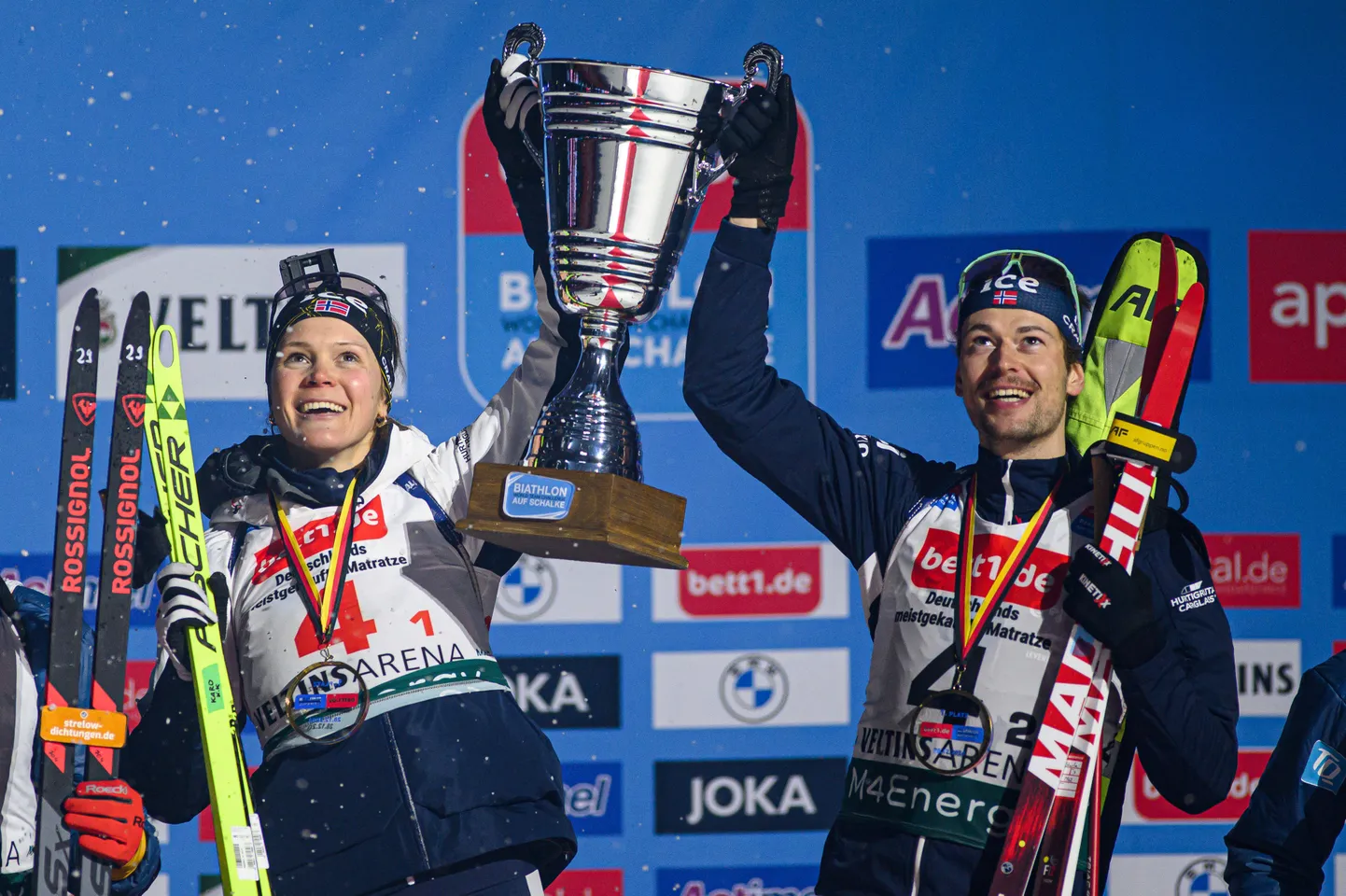 Karoline Knotten ja Sturla Holm Lægreid.