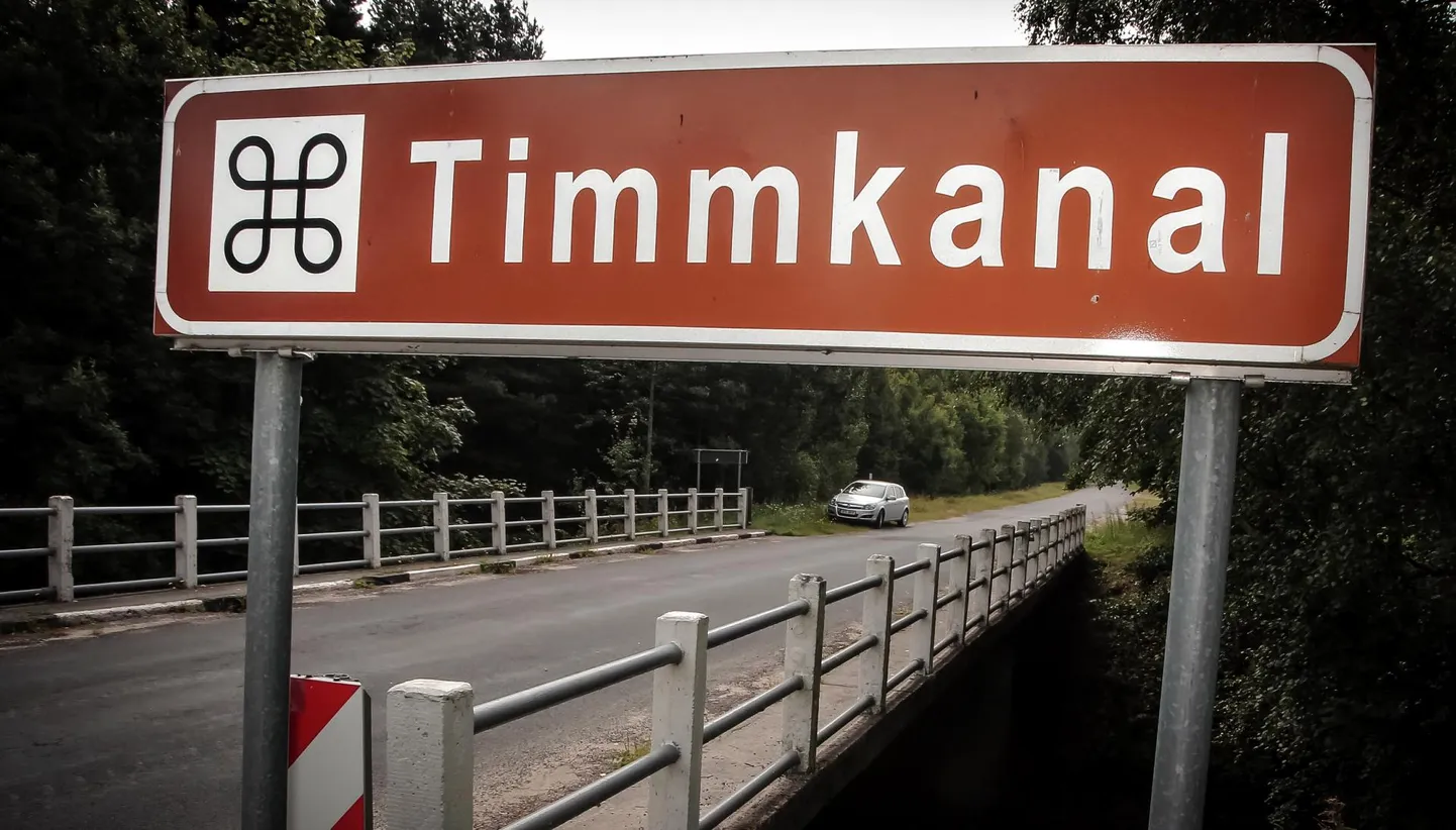 Timmkanali sild läheb remonti.