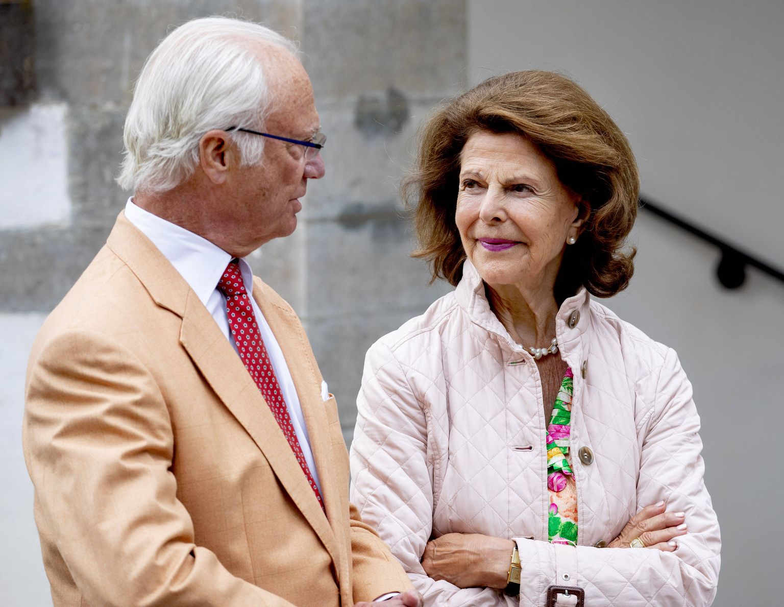 Rootsi kuningas Carl Gustaf ja kuninganna Silvia