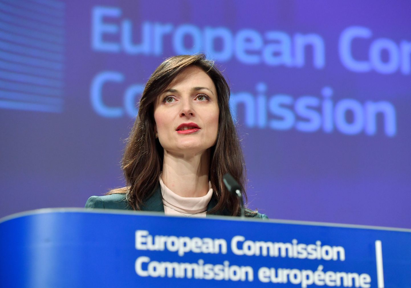 Euroopa Komisjoni Innovatsiooni, teadusuuringute, kultuuri, hariduse ja noorte volinik Mariya Gabriel.