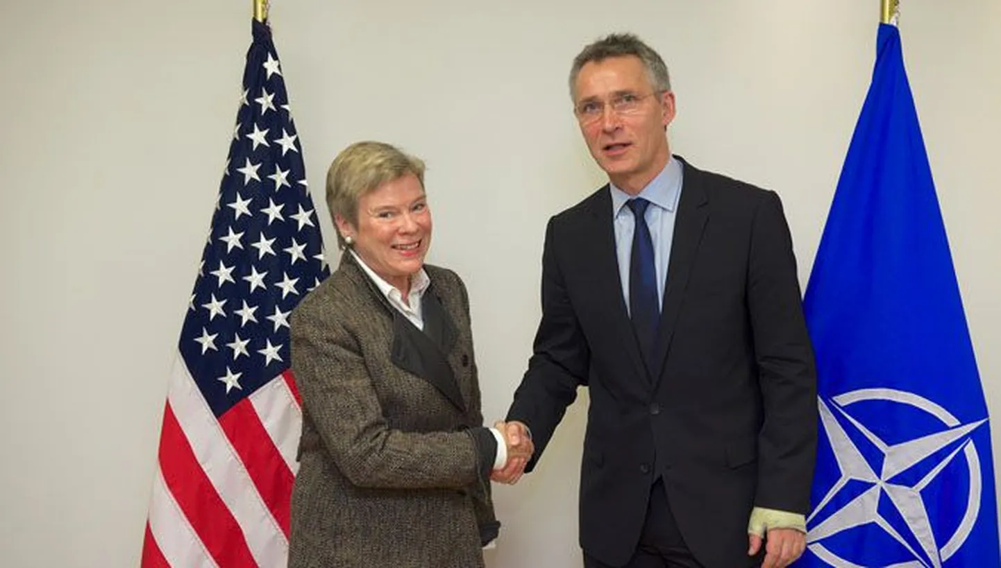 Rose Gottemoeller ja Jens Stoltenberg.