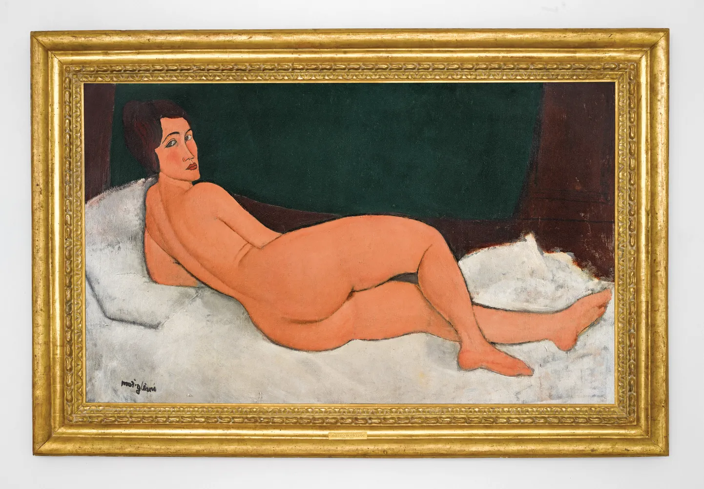 Amedeo Modigliani maal. Foto on illustreeriv.