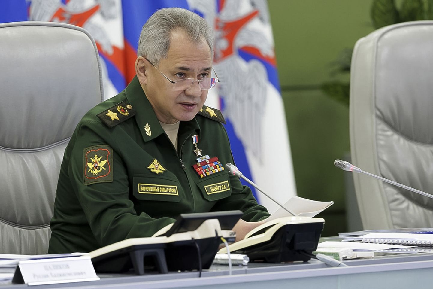 Министр обороны России Сергей Шойгу