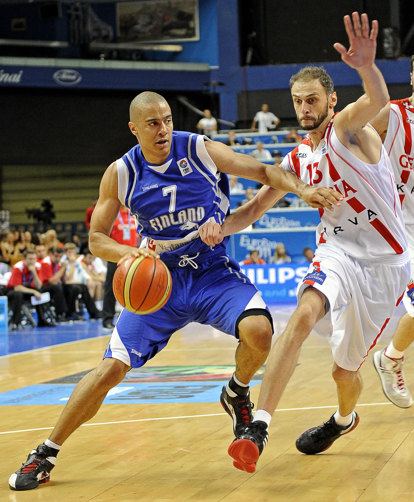 Shawn Huff (vasakul) ja Viktor Sanikidze (paremal).