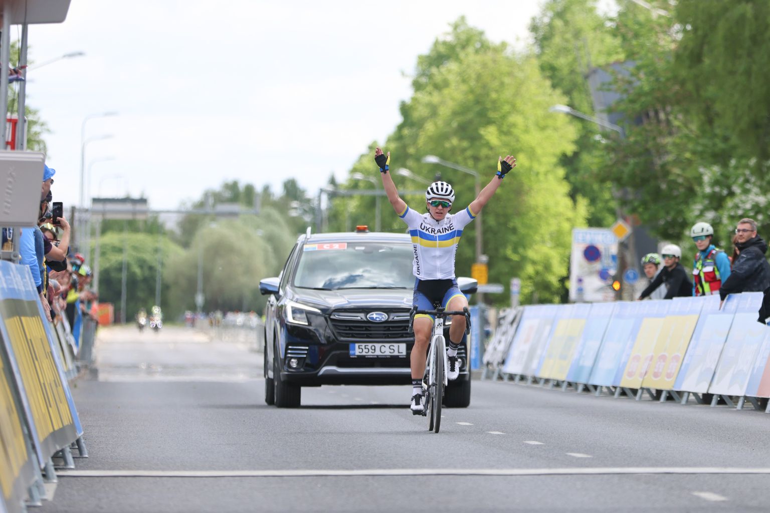 Ladies Tour of Estonia võitis urkaina rattur Olga Shekel.