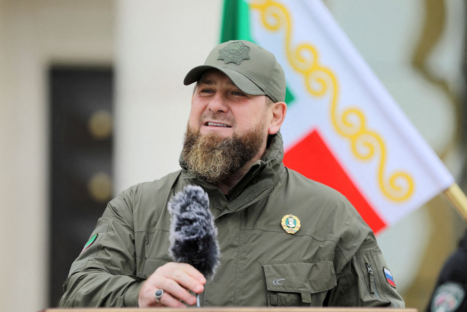 Čečenijas vadonis Ramzans Kadirovs.