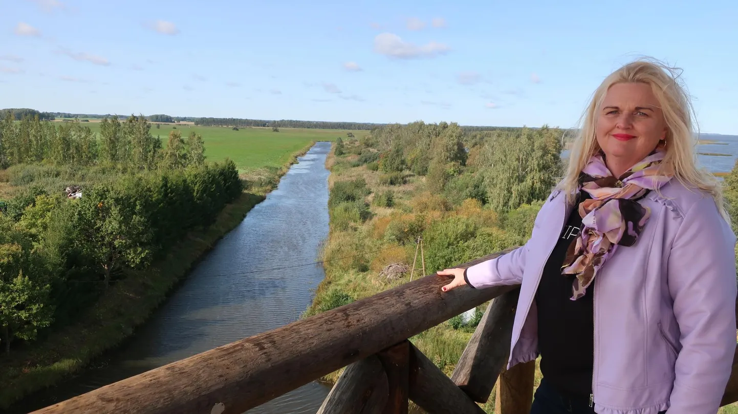 Räpina vallavanema Enel Liini hinnangul avaneb vaatetornist poldrile suurepärane vaade.