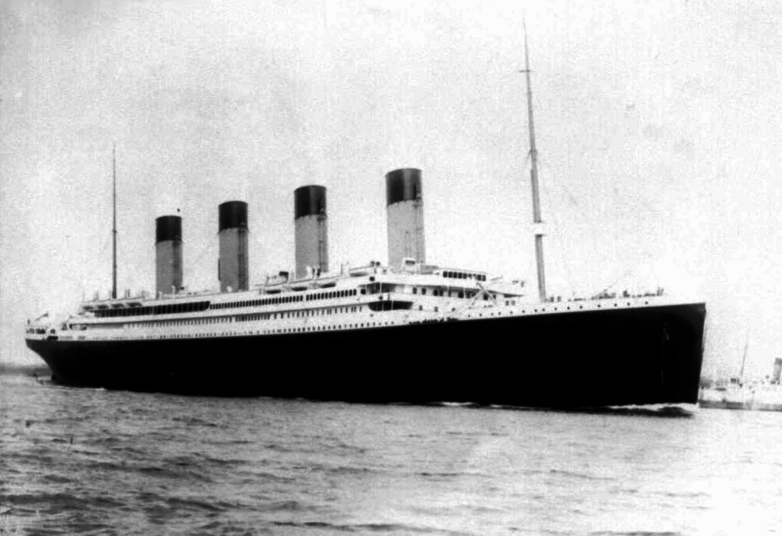 Titanic 1912 Southamptonis enne esmareisile asumist