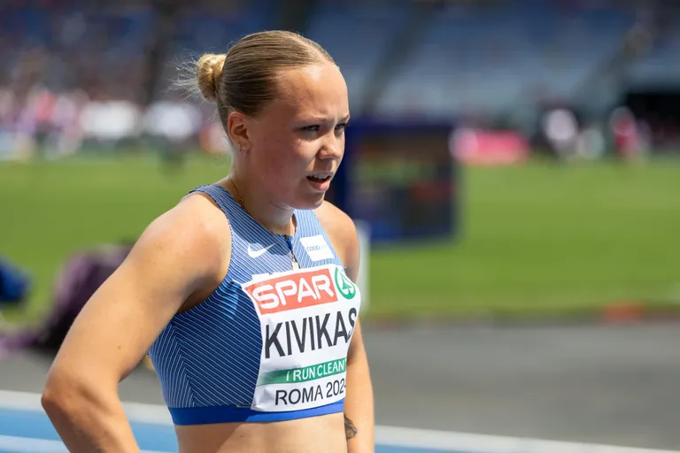Sprinter Ann Marii Kivikas.