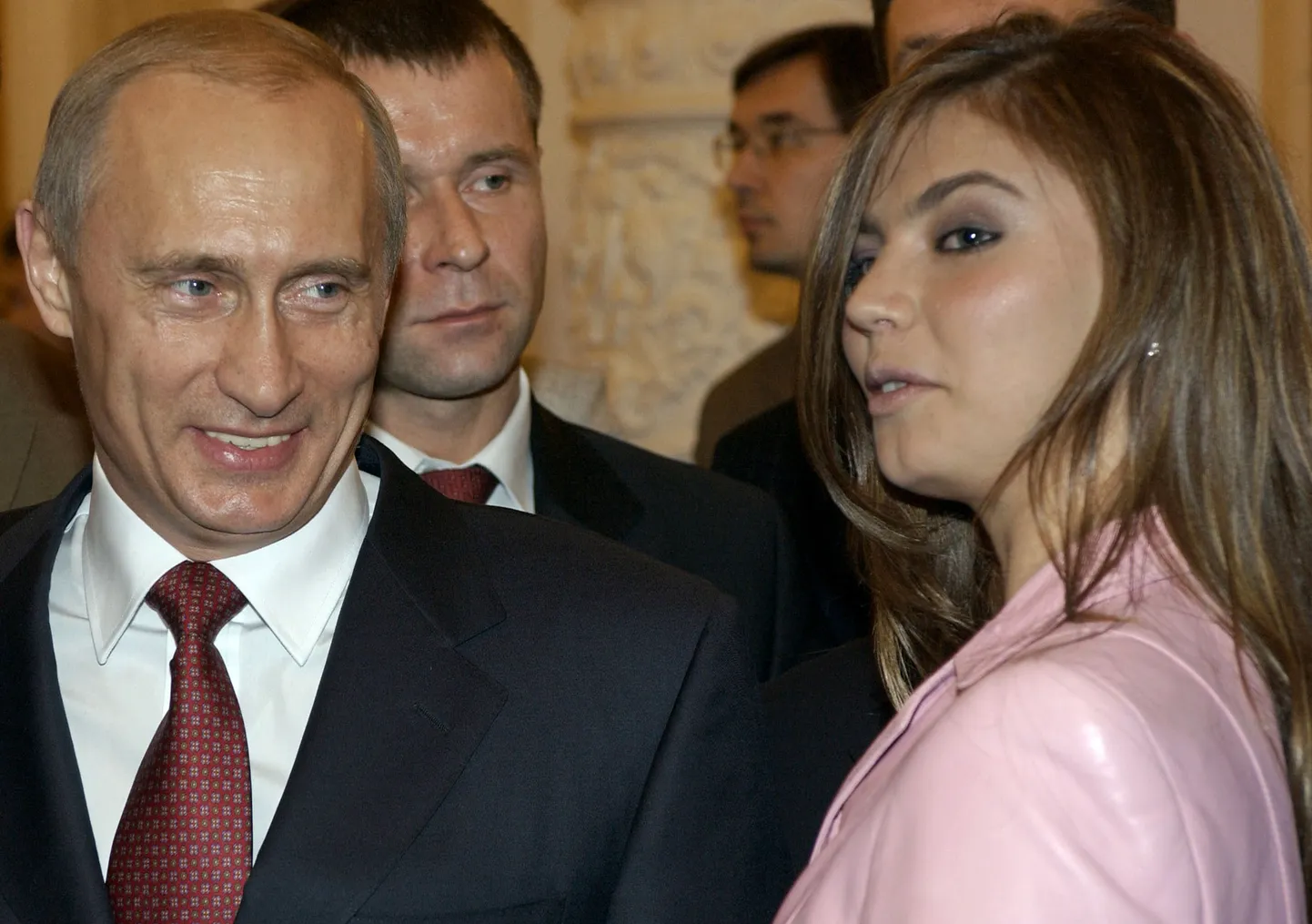 Vladimir Putin ja Alina Kabajeva.