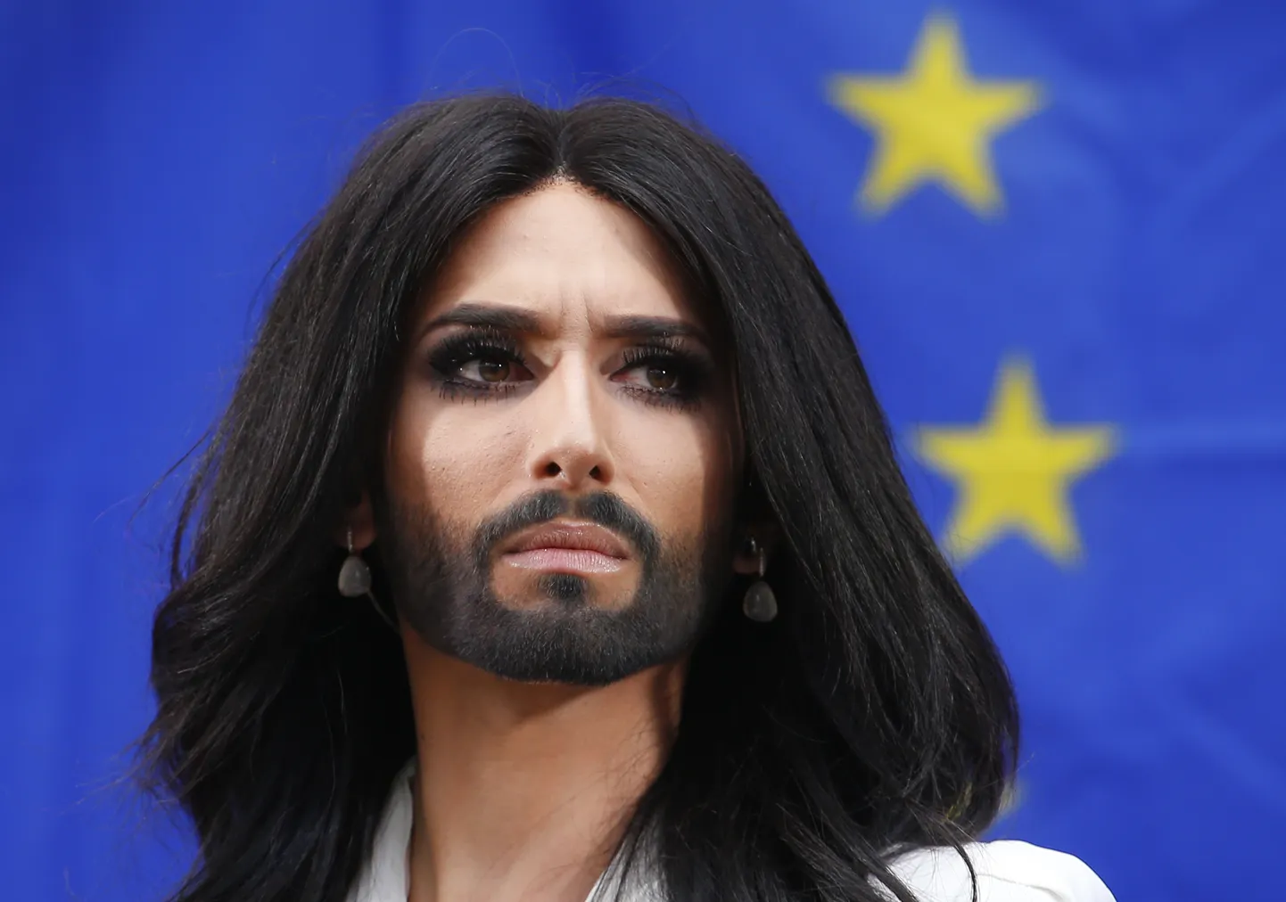 Tom Neuwirth ehk Conchita Wurst, julge Austria habemega diiva, kes võitis 2014. aasta Eurovisiooni lauluvõistluse.