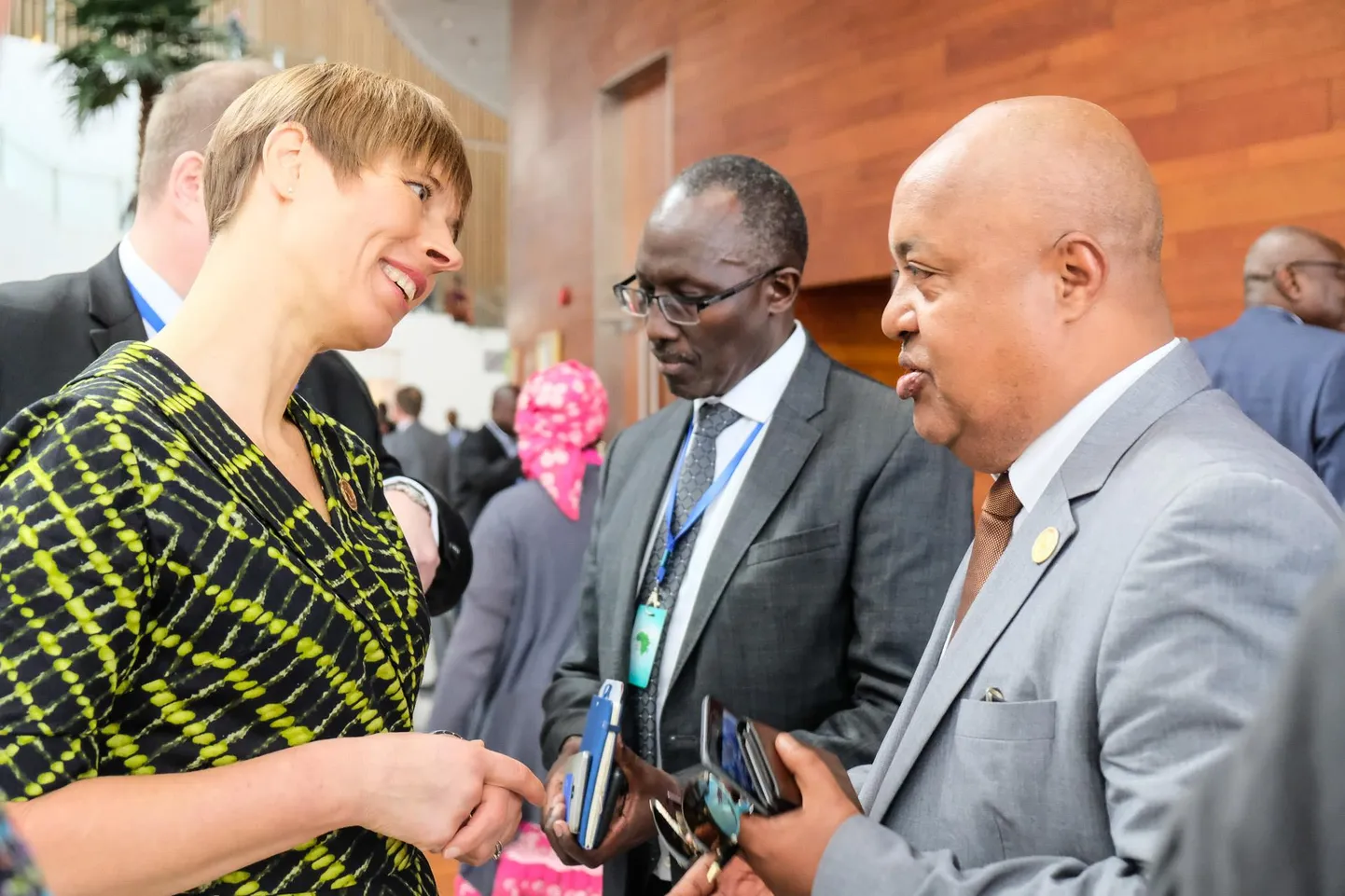 President Kersti Kaljulaid Etioopias Addis Abebas Aafrika Liidu tippkohtumisel.