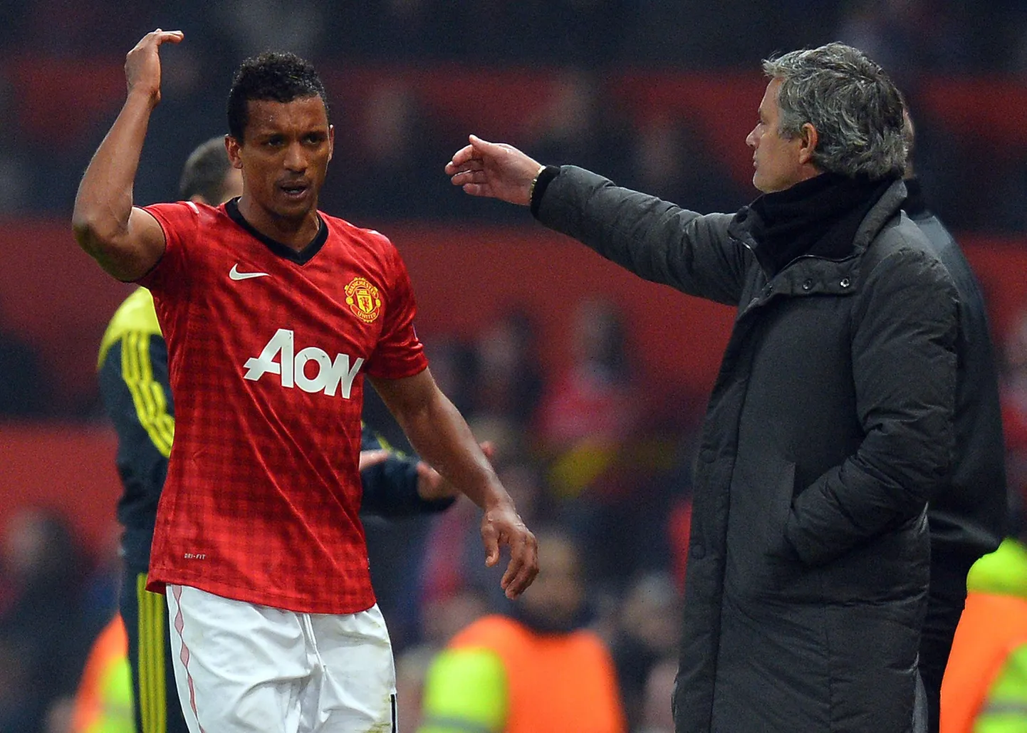 Nani Manchester Unitedi särgis.