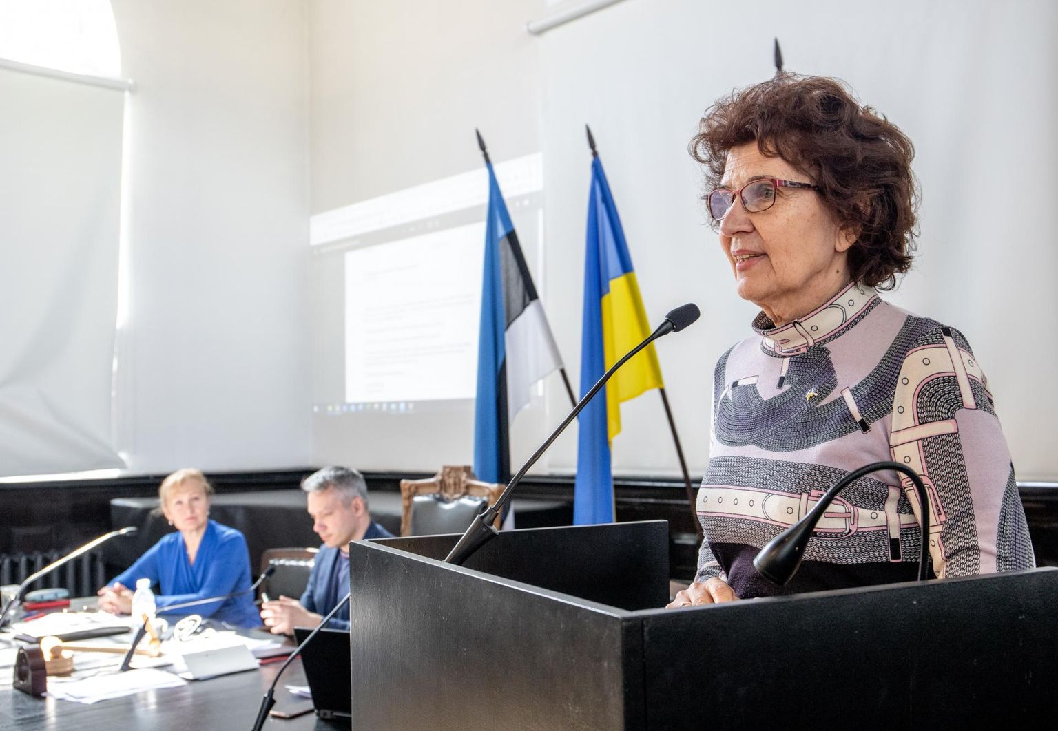 EKRE fraktsiooni algatatud umbusalduse avaldamine Pärnu linnavolikogu aseesimehele Jane Metsale ei läinud läbi.