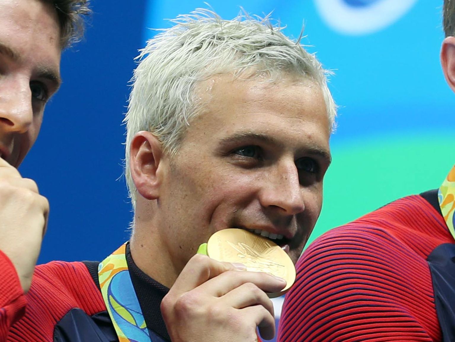 Ryan Lochte võitis Rio olümpialt kuldmedali meeste 4x200 meetri võistkondlikus vabaujumises.
