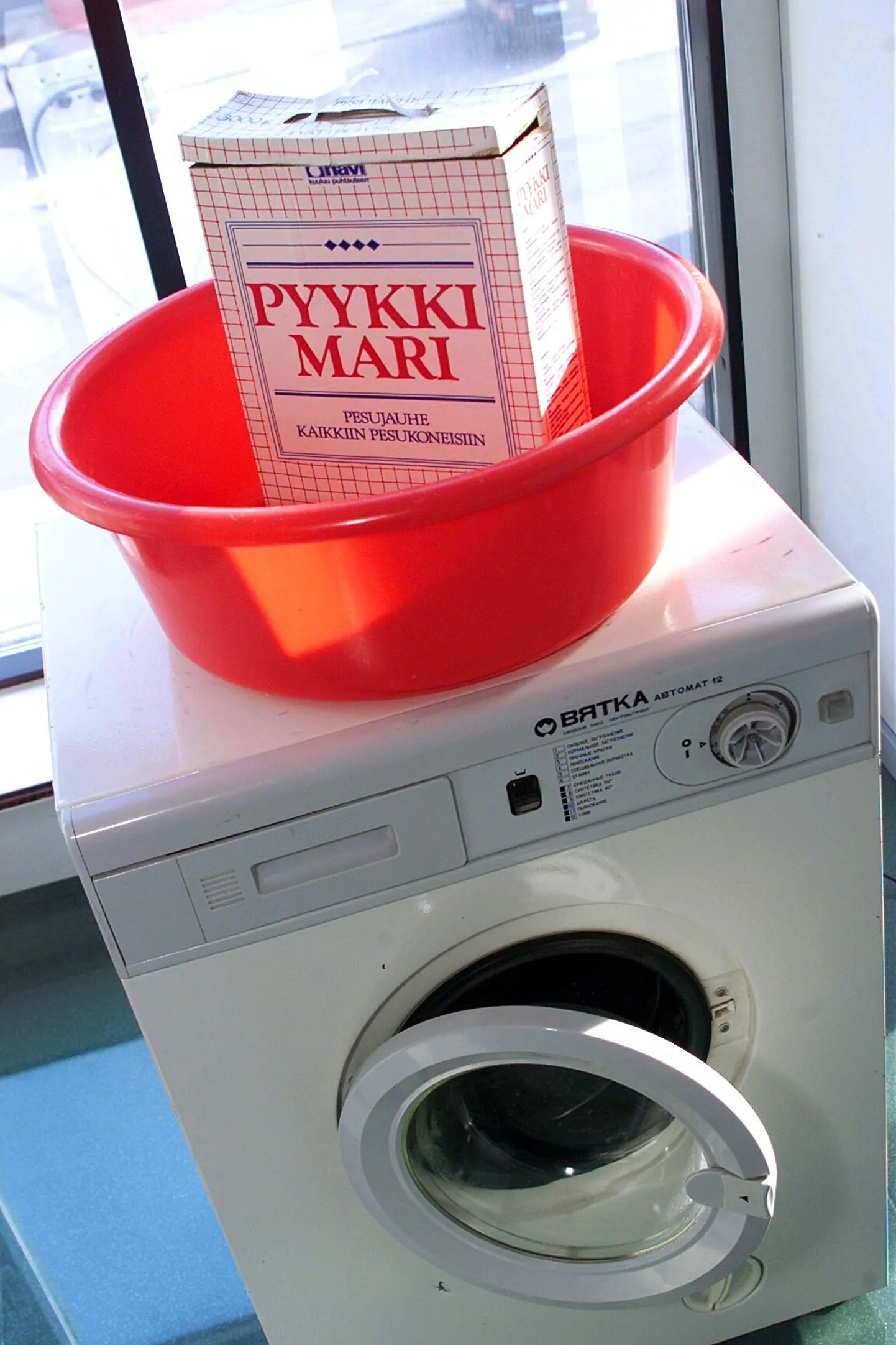 Pesumasin Vjatka Eesti Rahva Muuseumi näitusel.