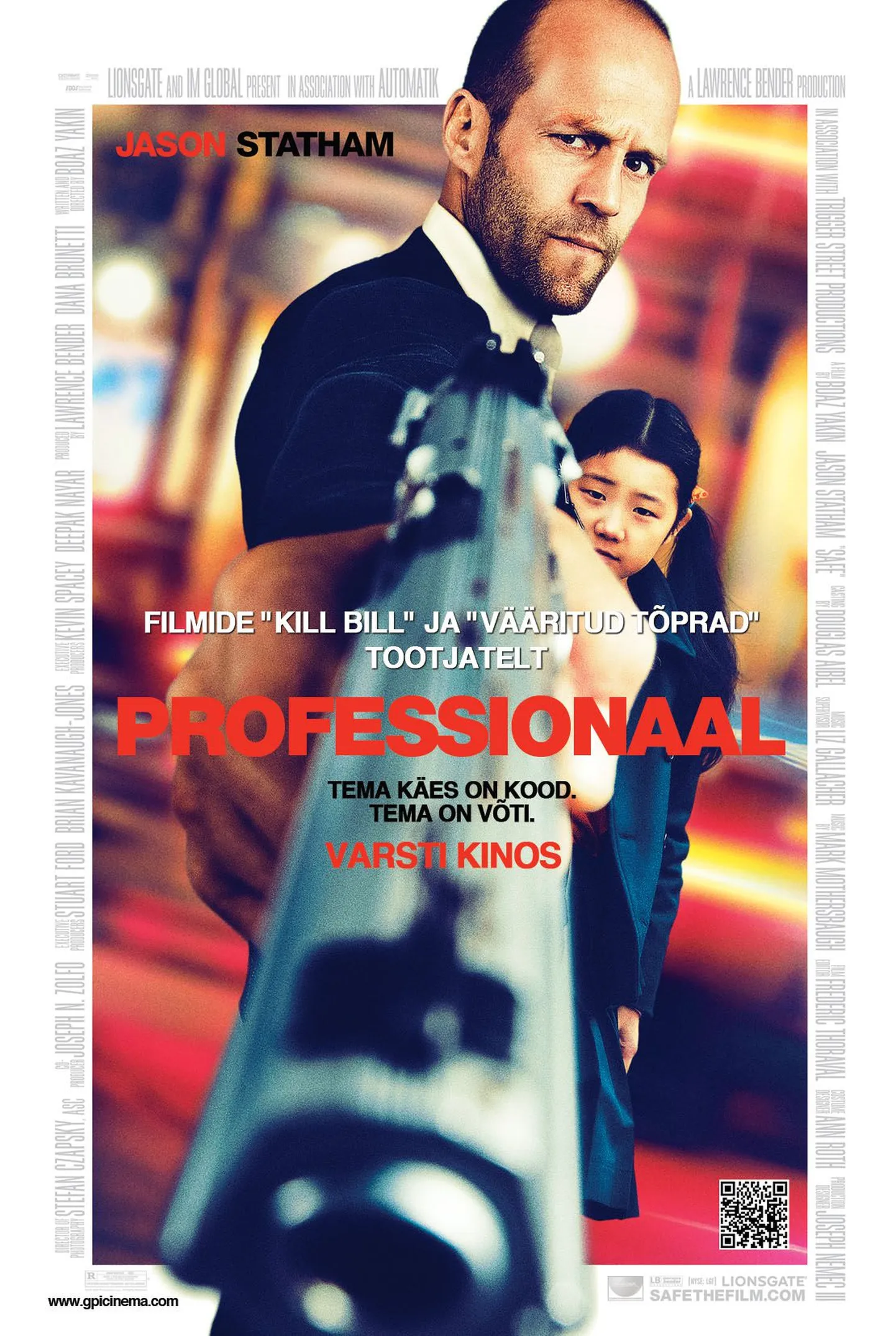 Kinos Coca-Cola Plaza toimub filmi «Professionaal» maailmaesilinastus.