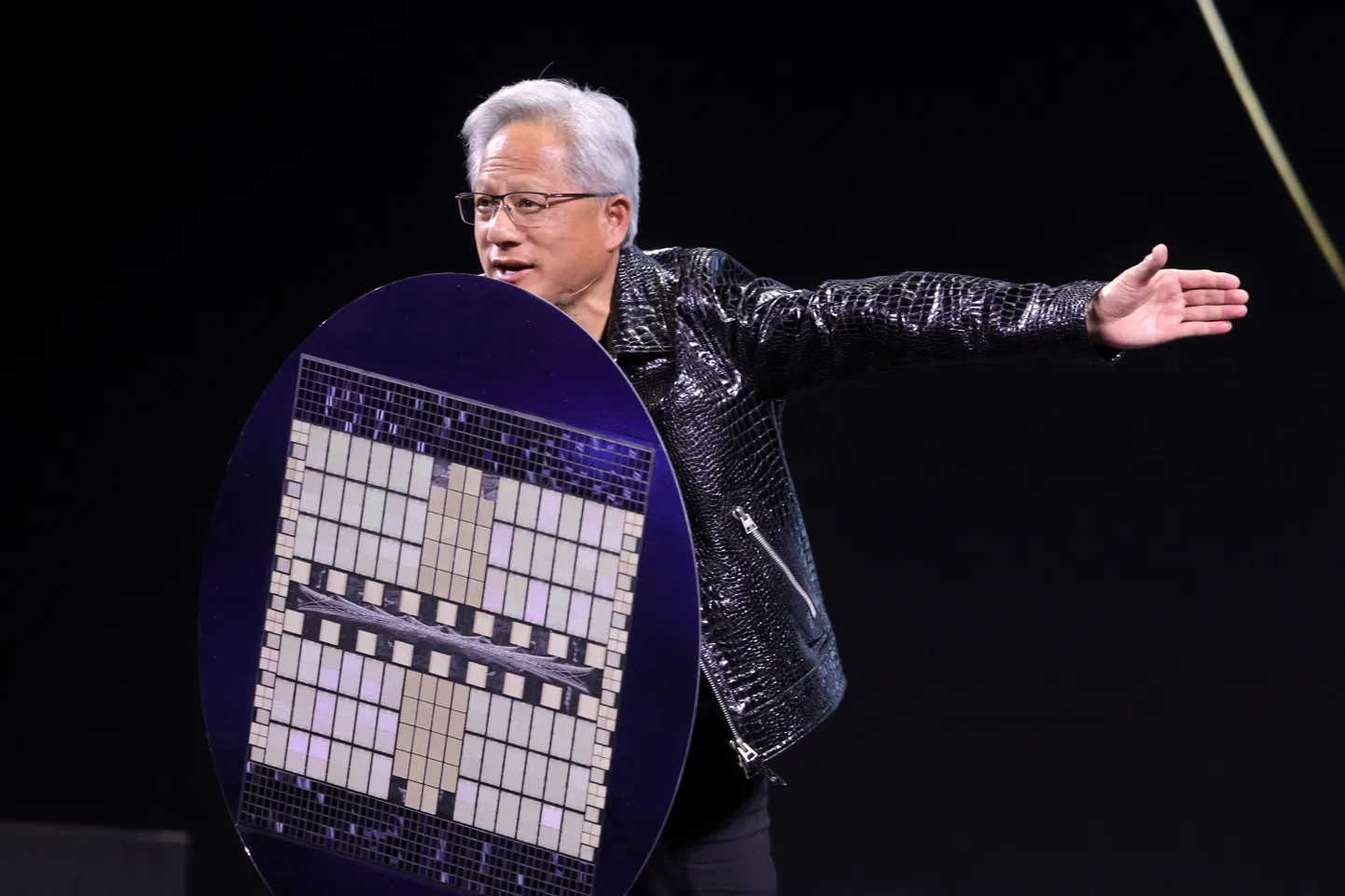 Nvidia juht Jensen Huang.